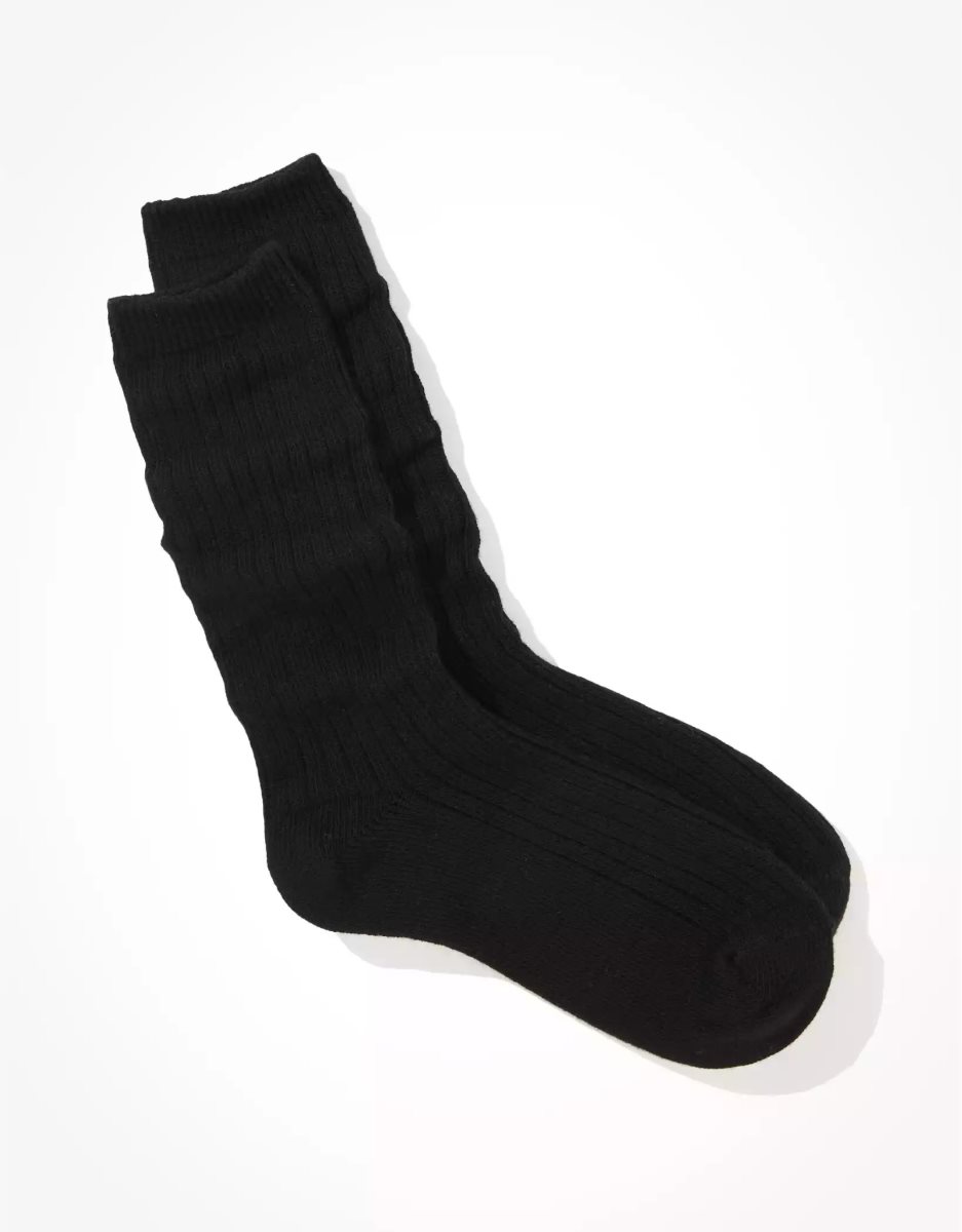 Chaussettes American Eagle AE Slouchy Noir Femme | LDG-42582815